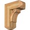 Ekena Millwork Westlake Craftsman Rough Sawn Bracket w/ Offset Brace, Western Red Cedar, 8"W x 18"D x 22"H BKT0806X18X22WTL04RWR - alternate 1